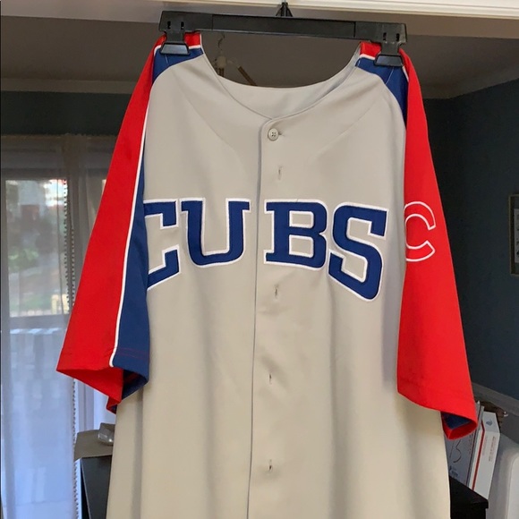 cubs practice jersey